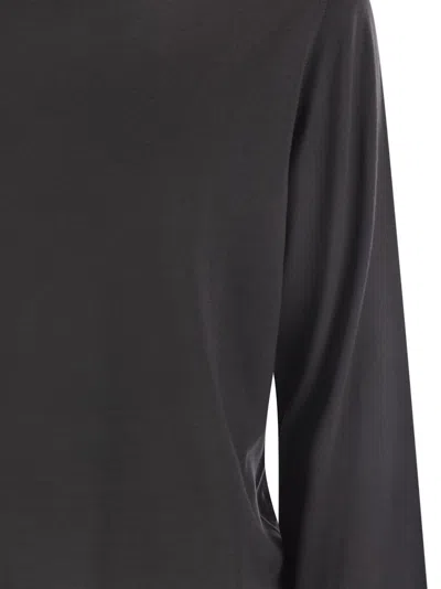 Fedeli Superfine Wool Turtleneck Derby In Black