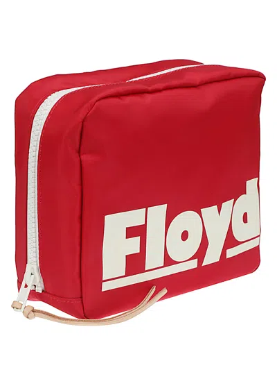 Floyd Logo-print Wash Bag In Red