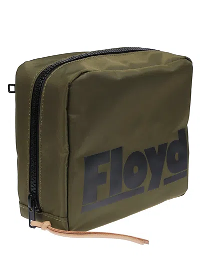 Floyd Nylon Wash Bag In Green