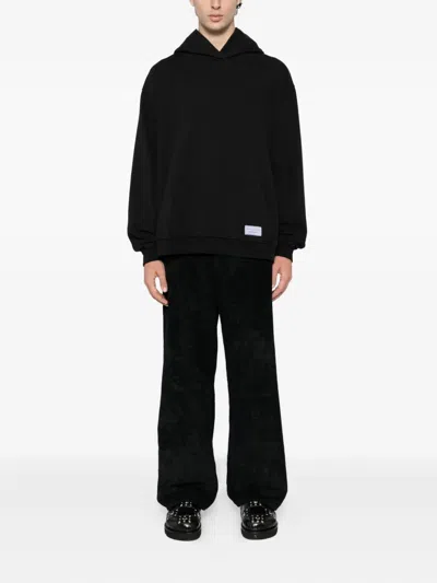 Ih Nom Uh Nit Silicone Logo Hoodie In Black