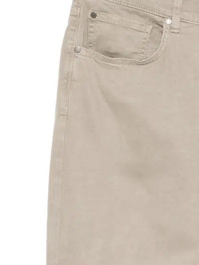 7 For All Mankind Luxe Performance Trousers In Neutral