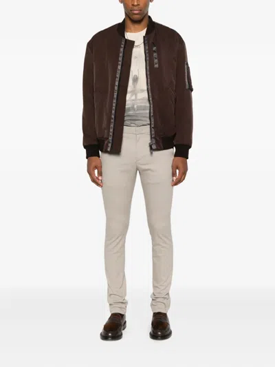 Dondup Side-pocket Trousers In Neutral