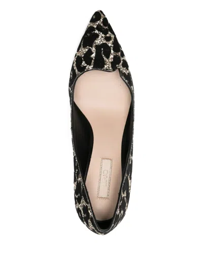 Liu •jo Liu Jo Leopard Pumps In Black