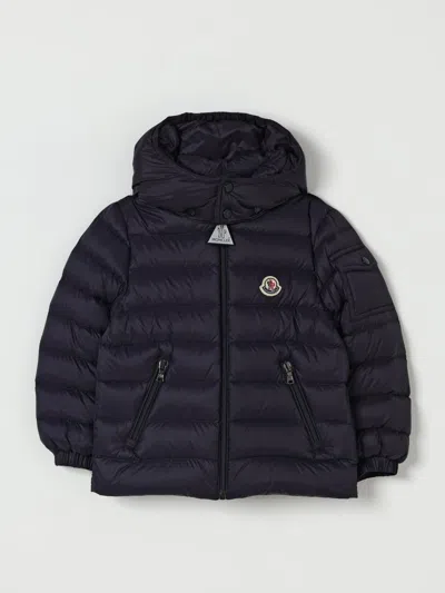 Moncler Jacket  Kids Color Navy In Blue