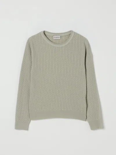 Moncler Sweater  Kids Color Green In Green