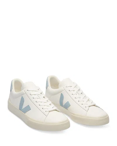 Veja Multicolour Organic Leather Sneaker In White