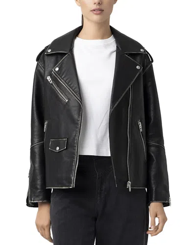 Blanknyc Still Mine Faux Leather Moto Jacket In Black