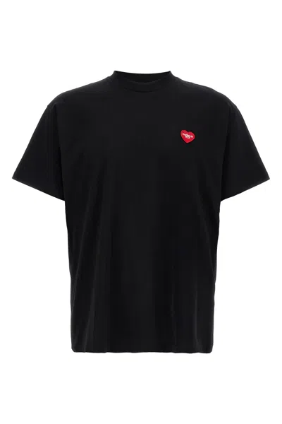 Carhartt Wip Heart Ii Cotton T-shirt In Black