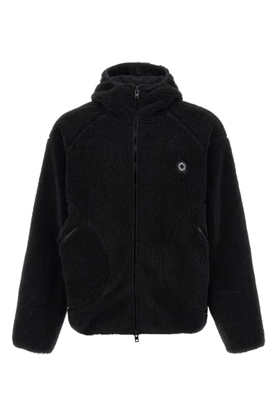 Kenzo Boke Flower 2.0 Zip-up Fleece Hoodie In Black