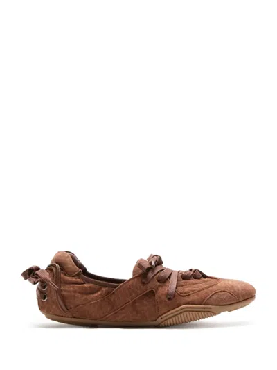 Acne Studios Lace-up Shoes In Brown