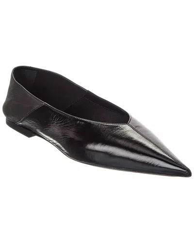 Saint Laurent Carolyn Nappa Ballerina Flats Women In Black