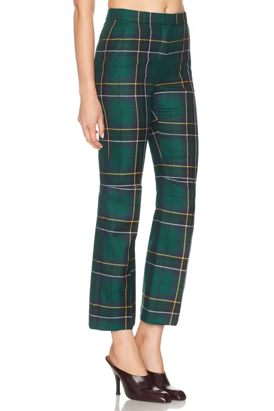 Alexander Mcqueen Pants Mcqueen Woman Color Green In Green