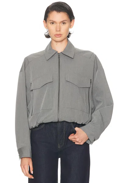 Staud Eugene Jacket In Gray