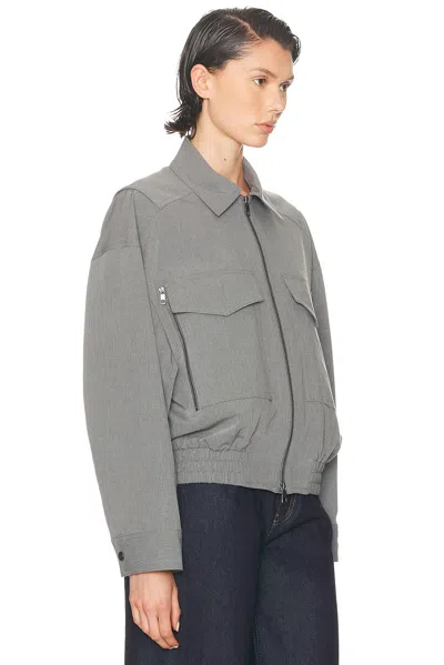 Staud Eugene Jacket In Gray