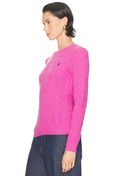 Polo Ralph Lauren Julianna Long Sleeve Pullover In Black