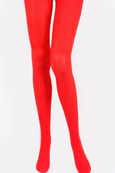 Truedames Pure Sheer Tights In Red