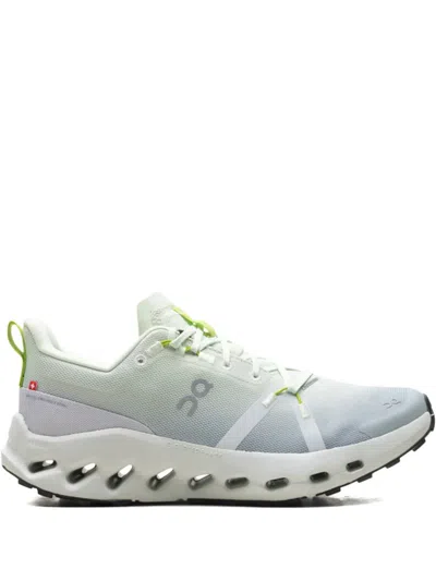 On Cloudsurfer Trail Waterproof Sneakers In Gray
