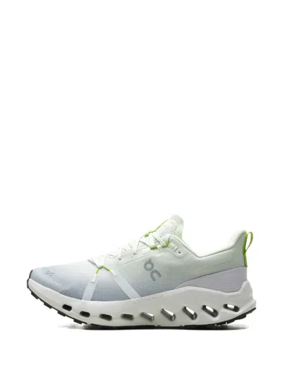 On Cloudsurfer Trail Waterproof Sneakers In Gray