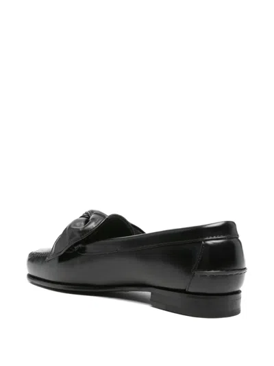 Hereu Slip-on Loafer "corbati" In Black