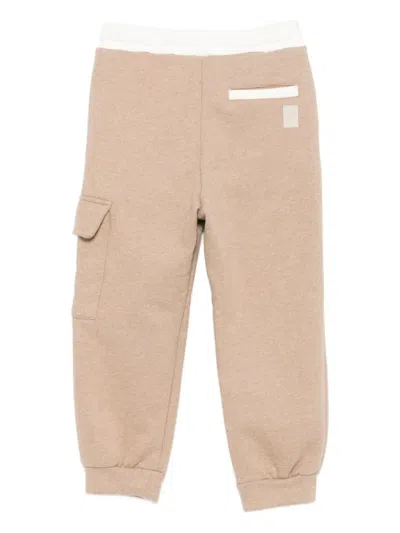 Eleventy Cargo-pocket Trousers In Neutral