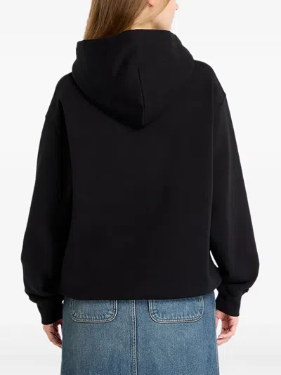 Dime Cursive Logo Hoodie In Black