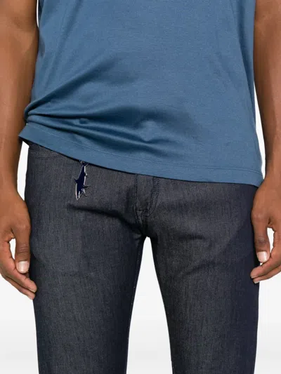 Paul & Shark Shark-keychain Jeans In Blue