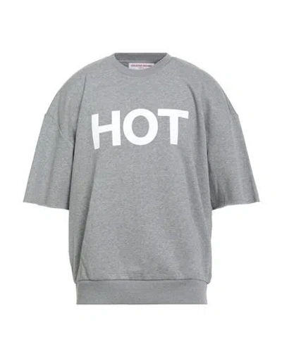 Orlebar Brown Man Sweatshirt Grey Size Xl Cotton, Polyester, Elastane In Gray