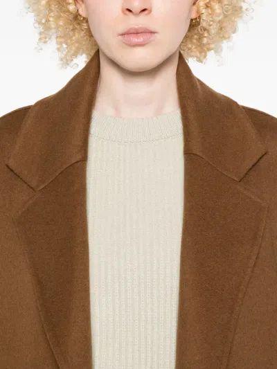 Dušan Notched-lapel Jacket In Brown