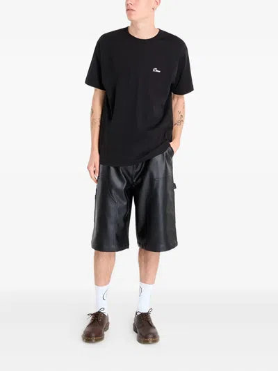 Dime Cursive Logo T-shirt In Black