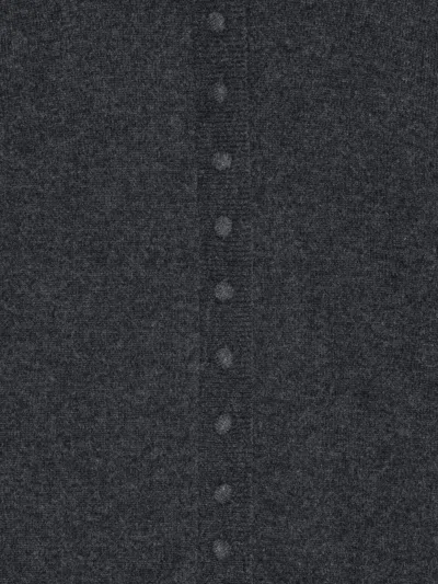 Remain Birger Christensen High-neck Button Cardigan In Gray