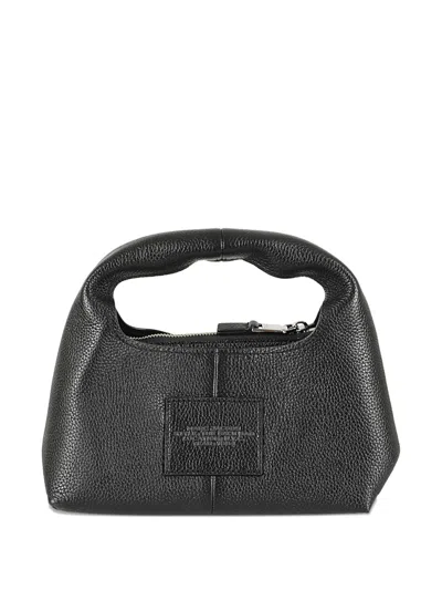 Marc Jacobs The Mini Sack Bag Leather Handle Bag In Black