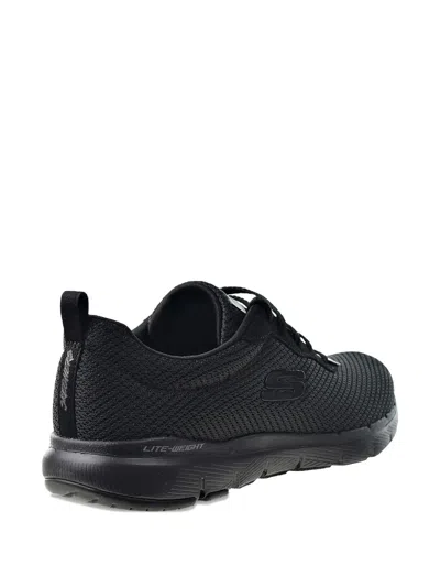 Skechers Flex Appeal 3.0-first Insight Lace-up Sneakers In Black