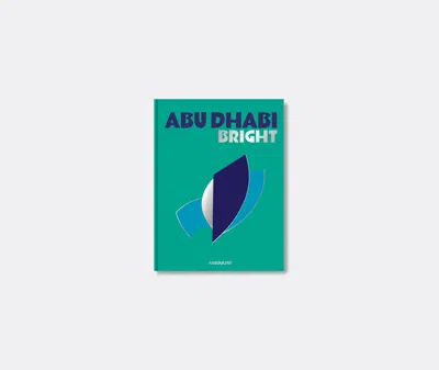 Assouline Abu Dhabi Bright Book By Myrna Ayad In Blue