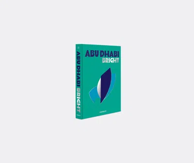 Assouline Abu Dhabi Bright Book By Myrna Ayad In Blue