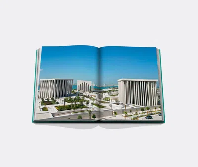 Assouline Abu Dhabi Bright Book By Myrna Ayad In Blue