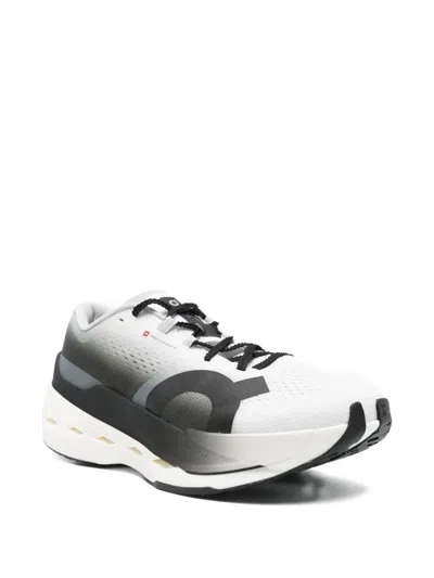 On Cloudboom Logo-print Sneakers In White