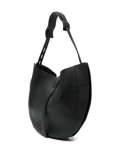 Mino Bossi Liz Textured Shoulder Bag In Black