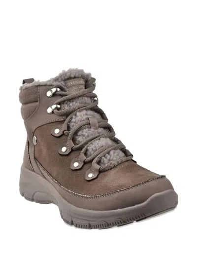 Skechers Xmartha Stewart Easy Going-winter High-top Sneakers In Brown