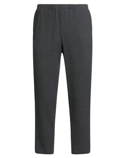 Cruna Man Pants Charcoal Size 36 Virgin Wool, Polyamide, Elastane In Gray