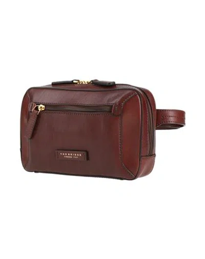 The Bridge Man Belt Bag Brown Size - Cow Leather In Brown