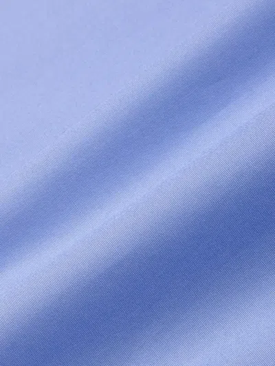 Sporty And Rich Crown Tennis Embroidered-logo Shorts In Blue