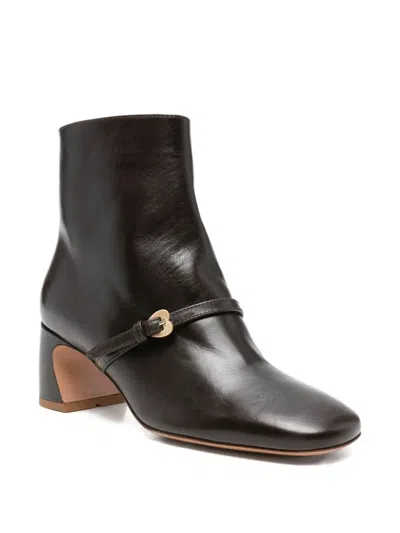 A.bocca Buckle-strap Boots In Black