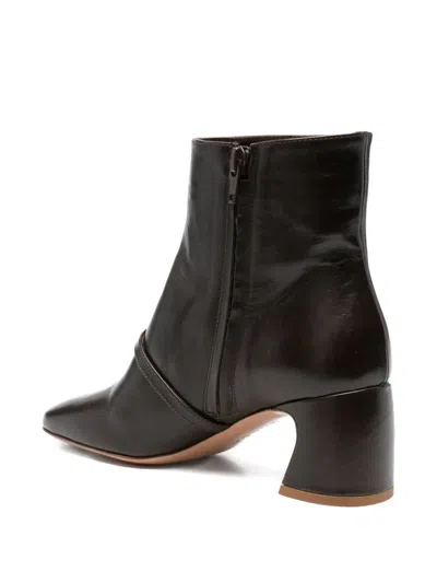 A.bocca Buckle-strap Boots In Black