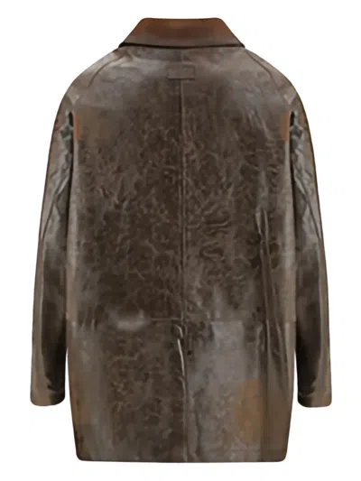 Valstar Leather Jacket In Brown