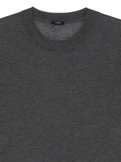 Joseph Crew-neck Sweater In Gray