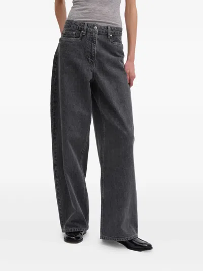 Remain Birger Christensen Pants Remain Woman Color Grey In Gray