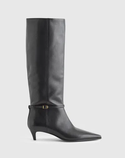 Madewell The Emilie Knee High Boot In Black