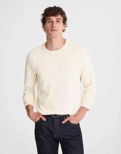 Madewell Long Sleeve Heavyweight Slub Cotton T-shirt In Neutral