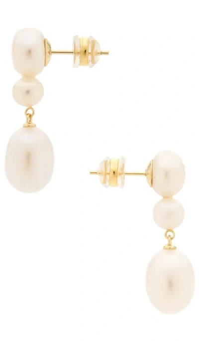 Shashi Bianca Drop Earring In Neutral