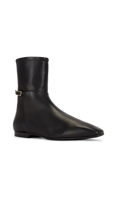 Atp Atelier Barzio Pointed Strap Boots In Black